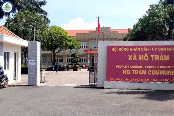 Xã Hồ Tràm mới được hình thành từ xã nào?