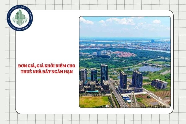 Tra cứu đơn giá, giá khởi điểm cho thuê ngắn hạn các địa chỉ nhà đất do Trung tâm Phát triển quỹ đất TPHCM quản lý