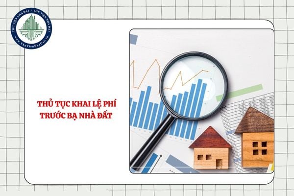 Hướng dẫn thủ tục khai lệ phí trước bạ nhà đất mới nhất từ 03/9/2025