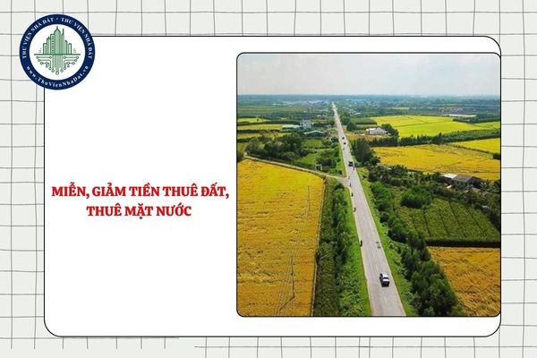 Thủ tục miễn, giảm tiền thuê đất, thuê mặt nước trường hợp tạm ngừng hoạt động do bất khả kháng, thiên tai, hỏa hoạn theo Quyết định 3078