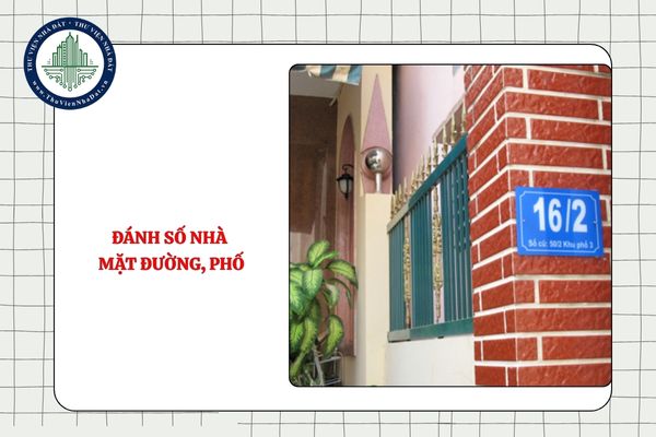 Hướng dẫn đánh số nhà mới nằm giữa hai nhà đã được đánh số trên đường, phố