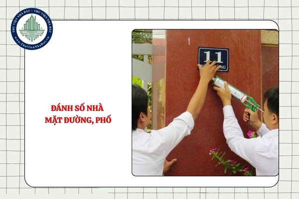Nhà có cửa mở ra hai đường, phố khác nhau thì đánh số nhà như thế nào?
