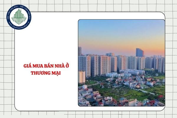 Giá mua bán nhà ở thương mại trong hợp đồng đặt hàng mua nhà ở phục vụ tái định cư được xác định trên cơ sở nào?