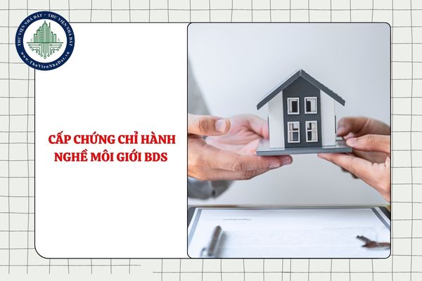 Cá nhân đang bị tạm giam có được cấp chứng chỉ hành nghề môi giới bất động sản không?