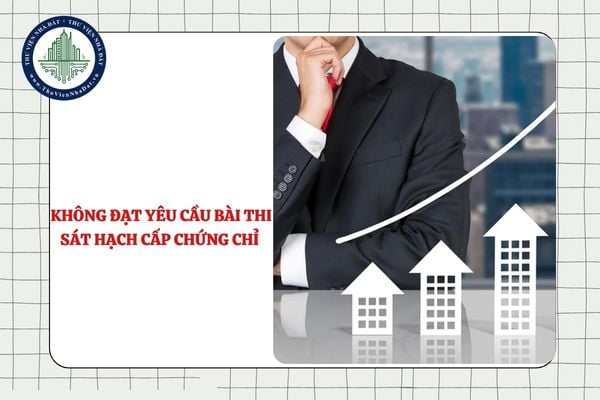 Thí sinh không đạt yêu cầu bài thi sát hạch cấp chứng chỉ môi giới bất động sản khi thi lại có phải đóng tiền không?