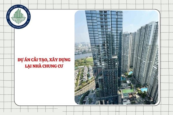Sau khi công trình xây dựng trong dự án cải tạo, xây dựng lại nhà chung cư được nghiệm thu thì chủ đầu tư thực hiện thủ tục gì?