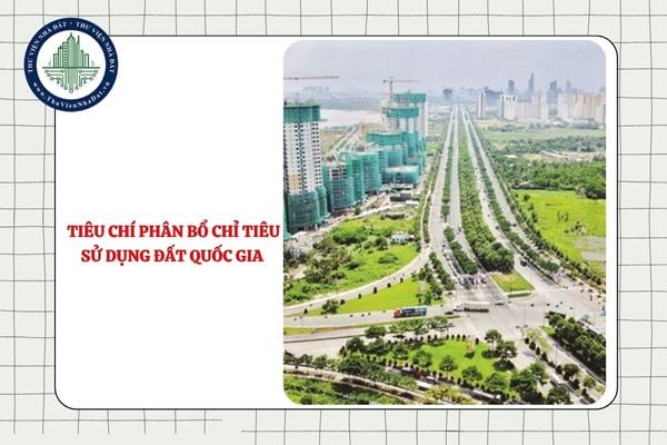 Tiêu chí phân bổ chỉ tiêu sử dụng đất quốc gia cho các địa phương đối với đất quốc phòng, an ninh như thế nào?