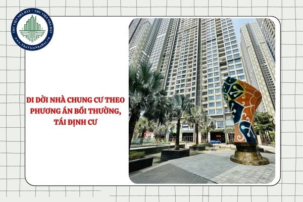Từ 01/7/2025, quyết định di dời chủ sở hữu, người sử dụng nhà chung cư theo phương án bồi thường, tái định cư được gửi cho cơ quan nào?