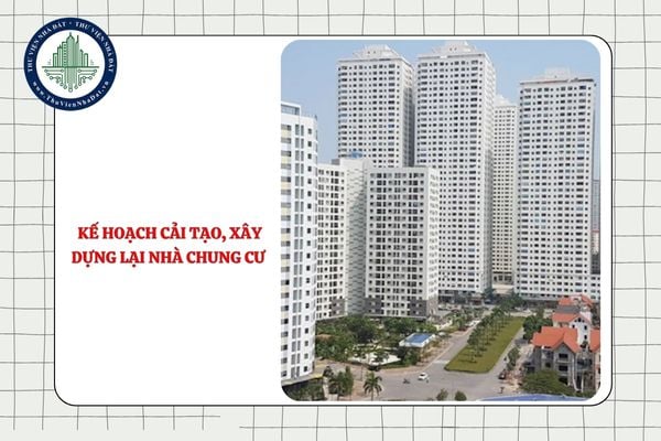 Kinh phí điều tra, khảo sát, lập, phê duyệt và công bố kế hoạch cải tạo, xây dựng lại nhà chung cư được lấy từ đâu?