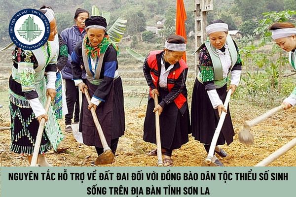 Nguyên tắc hỗ trợ về đất đai đối với đồng bào dân tộc thiểu số sinh sống trên địa bàn tỉnh Sơn La