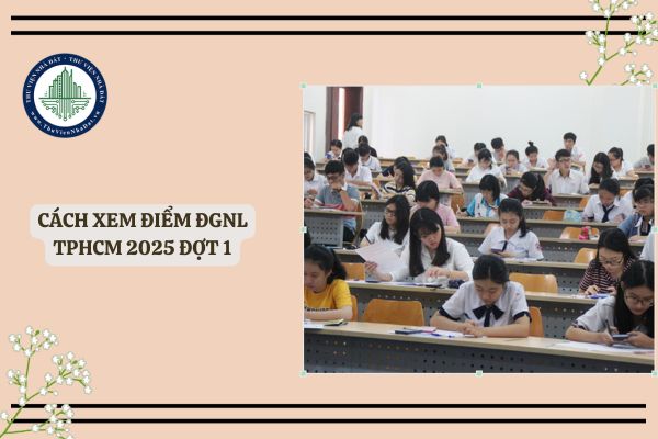 Cách xem điểm ĐGNL TPHCM 2025 đợt 1 chi tiết, hướng dẫn tra cứu điểm thi ĐGNL