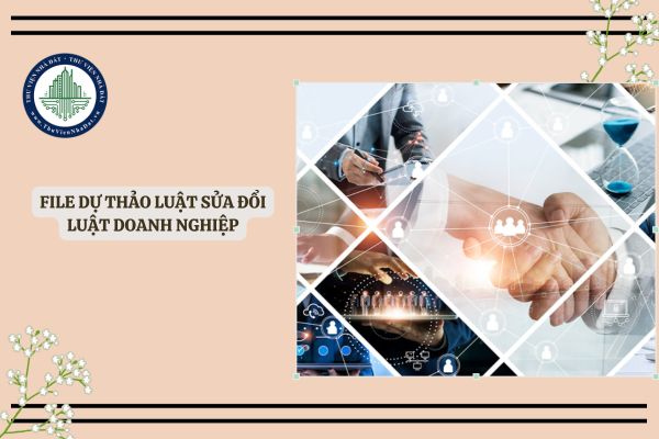 File dự thảo Luật sửa đổi Luật Doanh nghiệp mới nhất