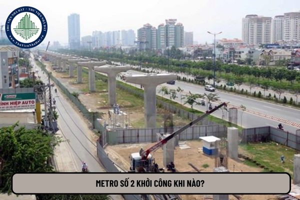 Metro số 2 khởi công khi nào? TPHCM lên kế hoạch khởi công Metro Bến Thành Tham Lương?