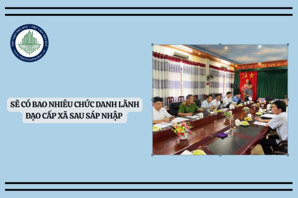 Sẽ có bao nhiêu chức danh lãnh đạo cấp xã sau sáp nhập theo Công văn 03 CV BCĐ