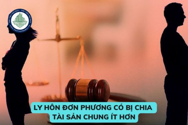 Ly hôn đơn phương có bị chia tài sản chung ít hơn hay không? Mẫu đơn ly hôn đơn phương mới nhất năm 2023?