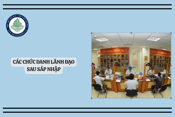 Các chức danh lãnh đạo sau sáp nhập sẽ được chỉ định bổ nhiệm thay vì bầu cử (Kết luận 150)