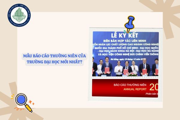 Mẫu báo cáo thường niên của trường đại học mới nhất?