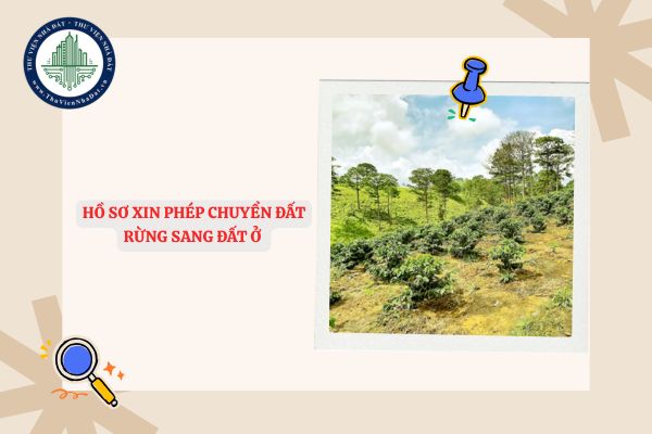 Hồ sơ xin phép chuyển đất rừng sang đất ở bao gồm những gì?
