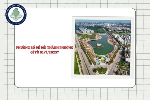 Phường Bồ Đề đổi thành phường gì từ 01/7/2025 theo Nghị quyết 1656?