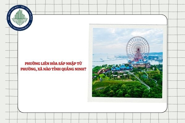 Phường Liên Hòa sáp nhập từ phường, xã nào tỉnh Quảng Ninh?