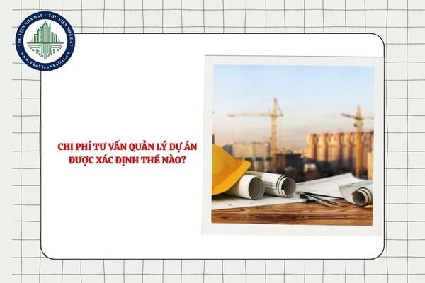 Chi phí tư vấn quản lý dự án được xác định thế nào trong trường hợp thuê tư vấn quản lý?
