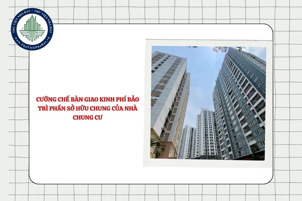Trường hợp nào bị cưỡng chế bàn giao kinh phí bảo trì phần sở hữu chung của nhà chung cư?
