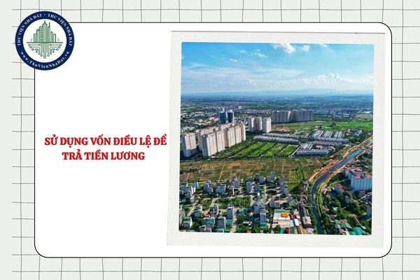 Quỹ phát triển đất có được sử dụng vốn điều lệ để trả tiền lương cho các thành viên Ban kiểm soát?