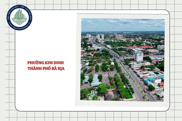 Phường Kim Dinh thành phố Bà Rịa đổi thành phường gì sau sáp nhập?