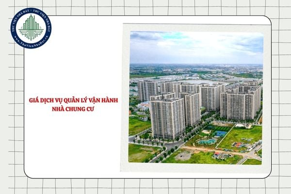 Giá dịch vụ quản lý vận hành nhà chung cư có bao gồm kinh phí mua bảo hiểm cháy, nổ chưa?