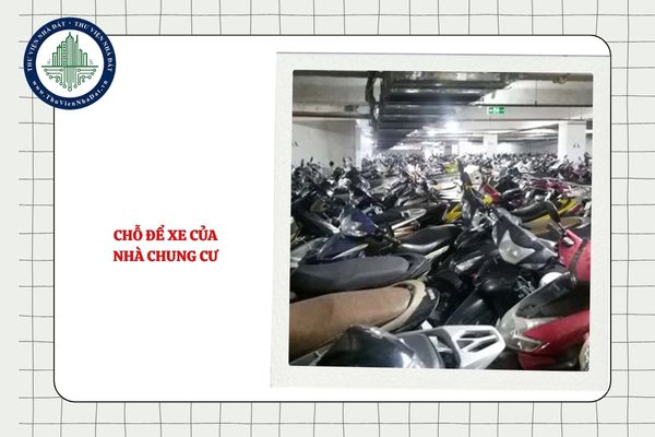 Chỗ để xe máy trong nhà chung cư quyền sở hữu, quyền sử dụng của ai?