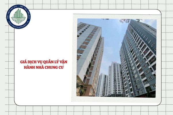 Giá dịch vụ quản lý vận hành nhà chung cư được xác định bằng đơn vị tiền tệ nào?
