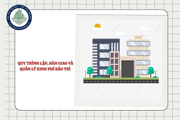Quy trình lập, bàn giao và quản lý kinh phí bảo trì phần sở hữu chung của nhà chung cư nhiều chủ sở hữu có mục đích để ở?