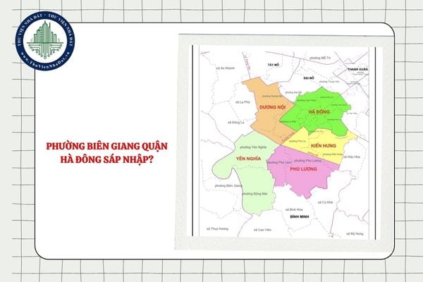 Phường Biên Giang quận Hà Đông sáp nhập phường nào theo Nghị quyết 1656?
