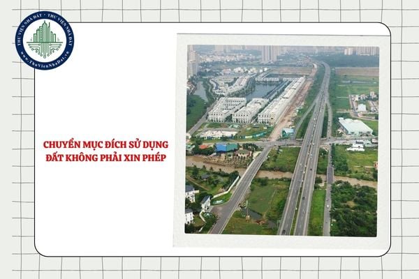 Chi tiết thủ tục đăng ký chuyển mục đích sử dụng đất không phải xin phép theo Quyết định 3380