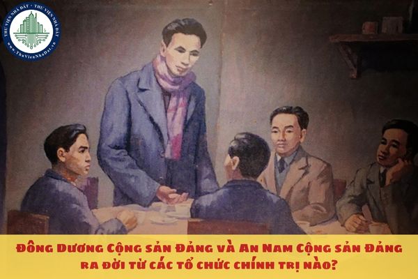 Đông Dương Cộng sản Đảng và An Nam Cộng sản Đảng ra đời từ các tổ chức chính trị nào?