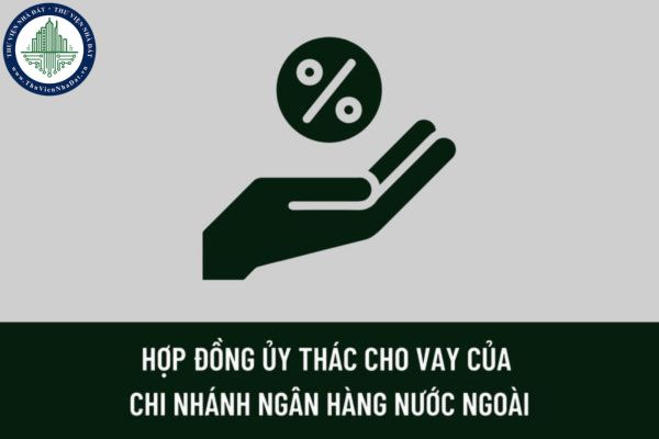 Hợp đồng ủy thác cho vay của chi nhánh ngân hàng nước ngoài với ngân hàng thương mại cần có những nội dung nào?