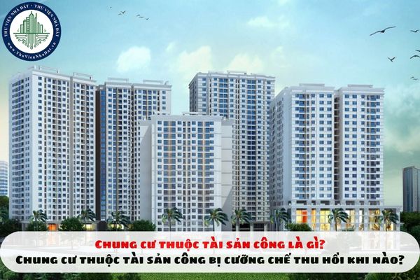 Chung cư thuộc tài sản công là gì? Chung cư thuộc tài sản công bị cưỡng chế thu hồi khi nào?