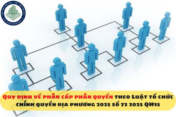 Quy định về phân cấp phân quyền theo Luật tổ chức chính quyền địa phương 2025 số 72 2025 QH15