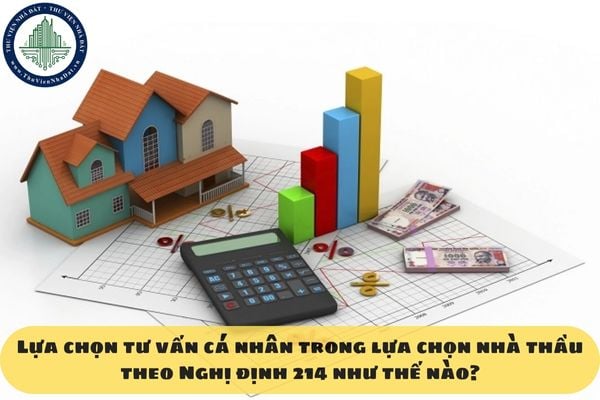 Hình thức lựa chọn nhà thầu đối với gói thầu dịch vụ tư vấn cá nhân có giá gói thầu trên 300 triệu đồng là gì?
