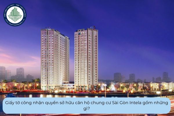 Giấy tờ công nhận quyền sở hữu căn hộ chung cư Sài Gòn Intela gồm những gì?