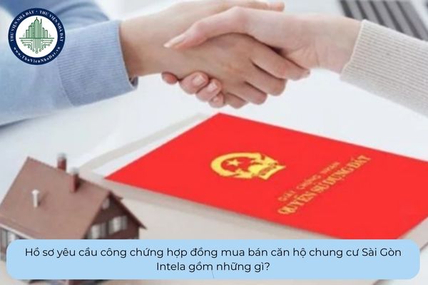 Hồ sơ yêu cầu công chứng hợp đồng mua bán căn hộ chung cư Sài Gòn Intela gồm những gì?