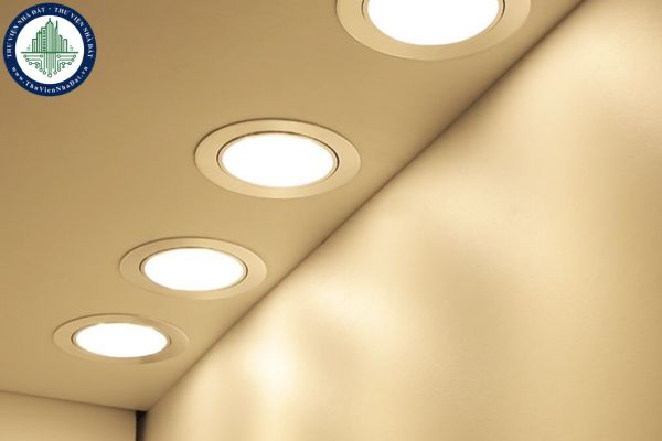 Nên sử dụng đèn ốp trần hay đèn âm trần cho phòng khách?