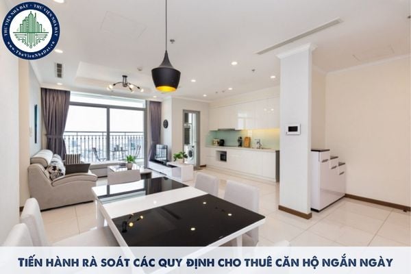 Tiến hành rà soát các quy định cho thuê căn hộ ngắn ngày
