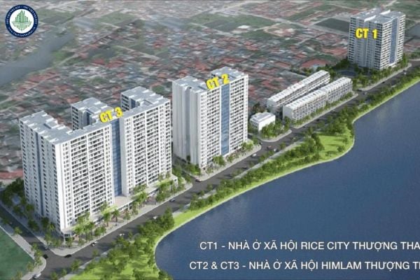 Vị trí Nhà ở xã hội Thượng Thanh Long Biên?