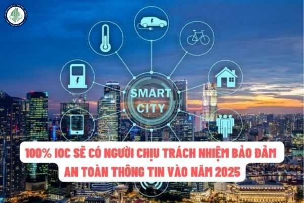 Đến hết năm 2025: 100% Trung tâm giám sát, điều hành thông minh có người chịu trách nhiệm về công tác bảo đảm an toàn thông tin?