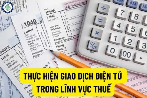 Người đã thực hiện giao dịch điện tử trong lĩnh vực thuế thù có thực hiện phương thức giao dịch khác nữa không?