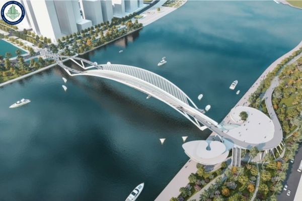 Bản đồ vị trí dự án cầu đi bộ vượt Sông Sài Gòn mới nhất	