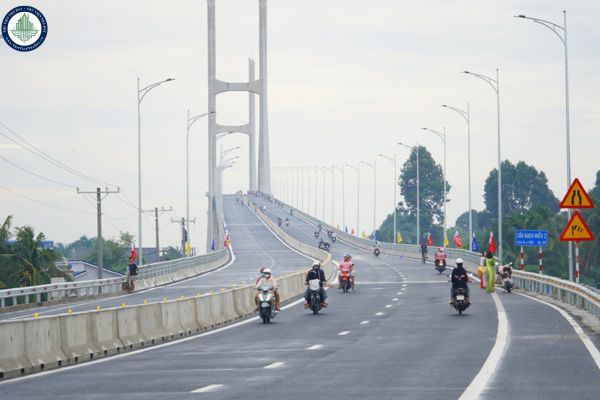 Sơ đồ các loại xe đi qua cầu Rạch Miễu 2	