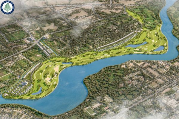 Bản đồ mặt bằng Khu đô thị mới và sân gôn Liên Hồng tại Hải Phòng
