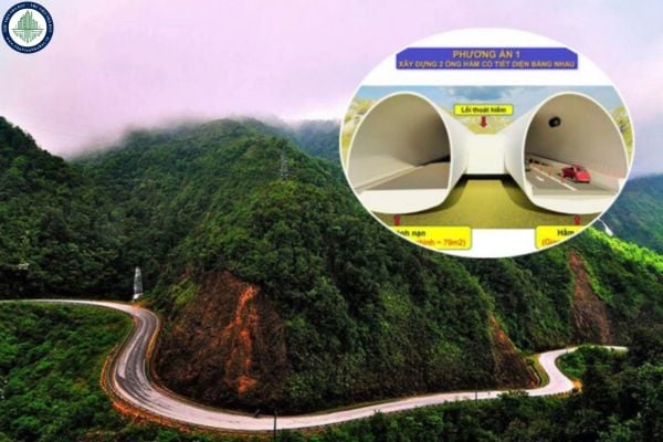 Bản đồ vị trí triển khai xây dựng hầm đường bộ qua đèo Hoàng Liên